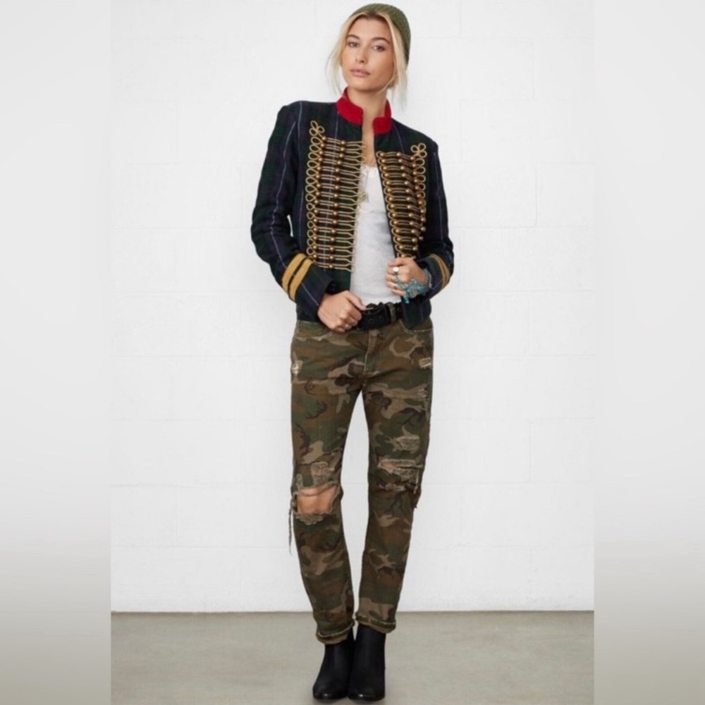 Tartan Ralph Lauren denim and supply jacket